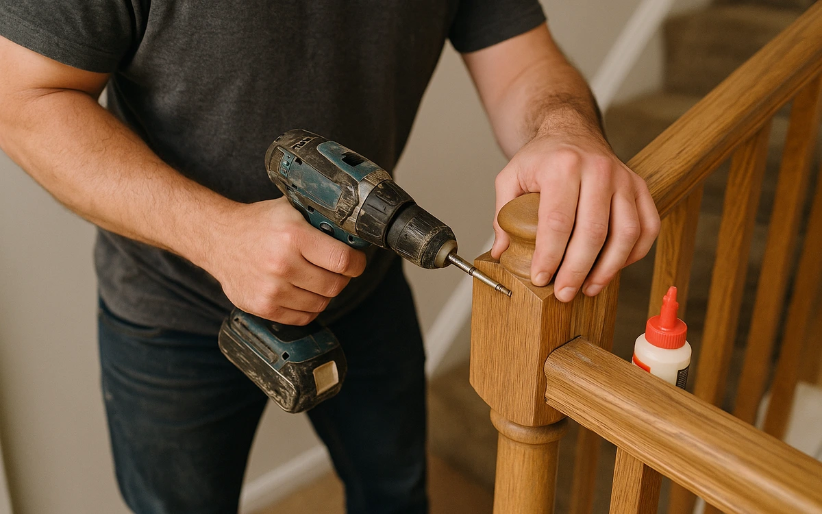 Banister repair contractor